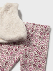 Mayoral Toddler Girl Pink Floral Outfit Set - 3 Piece (12M-4Y)