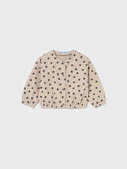 Mayoral Toddler Girl Beige Polka Dot Outfit Set (12M-4Y)
