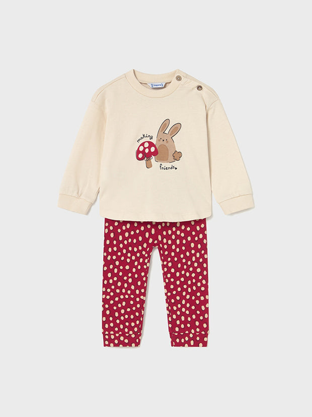 Mayoral Toddler Girl Mushroom Outfit Set (12M-4Y)