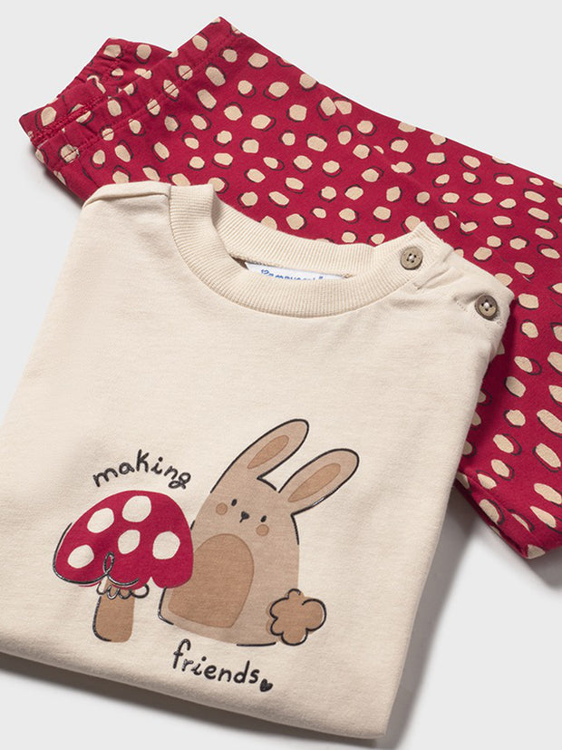 Mayoral Toddler Girl Mushroom Outfit Set (12M-4Y)
