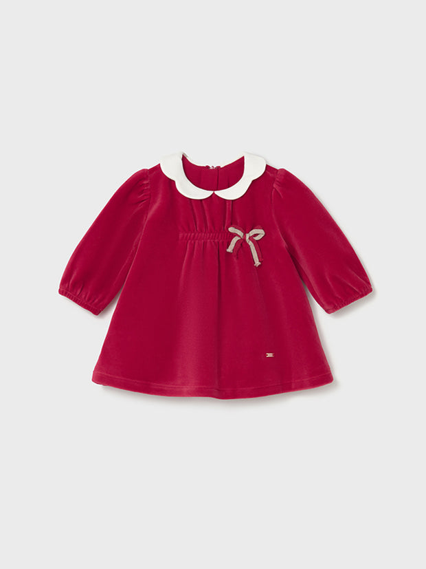 Mayoral Baby Girl Red Long Sleeve Dress (2M-18M)
