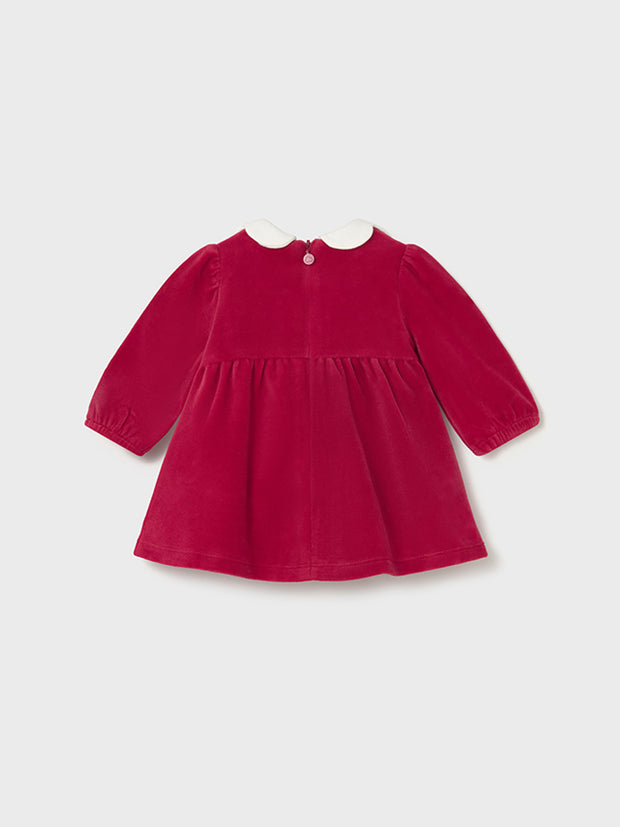 Mayoral Baby Girl Red Long Sleeve Dress (2M-18M)
