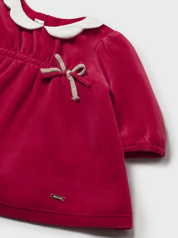 Mayoral Baby Girl Red Long Sleeve Dress (2M-18M)