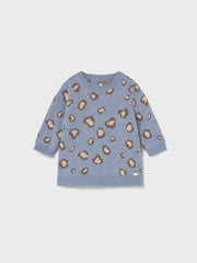 Mayoral Baby Girl Knitted Leopard Dress (2M-18M)