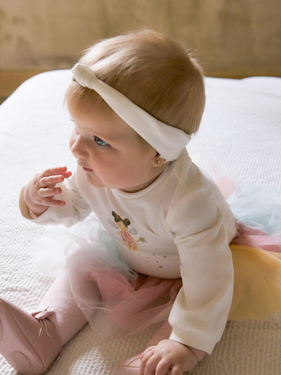 Mayoral Baby Girl Multi-Colour Fairy Romper Tutu & Headband (1M-18M)