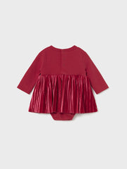 Mayoral Baby Girl Romper Dress - Red (1M-18M)