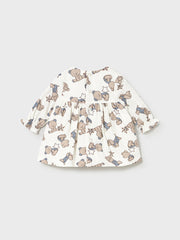 Mayoral Baby Girl Bear Long Sleeve Dress (2M-18M)