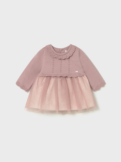Mayoral Baby Girl Pink Tulle Dress (2M-18M)