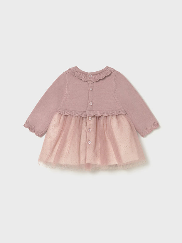 Mayoral Baby Girl Pink Tulle Dress (2M-18M)