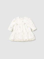 Mayoral Baby Girl White Floral Tulle Dress (2M-18M)