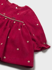 Mayoral Baby Girl Red Polka Det Dress (1M-18M)