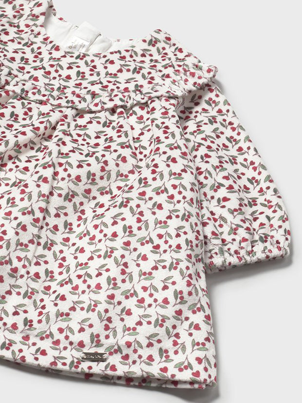 Mayoral Baby Girl Printed Cherry Dress (2M-18M)