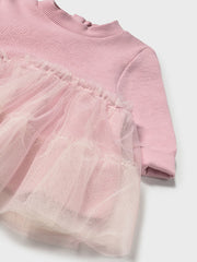 Mayoral Baby Girl Pink Tiered Tulle Dress (2M-18M)