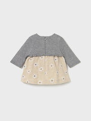 Mayoral Baby Girl Floral Dress & Knit Cardigan (1M-18M)