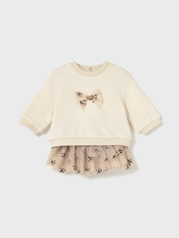 Mayoral Baby Girl Animal Print Jumper & Skirt (2M-18M)