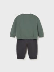 Mayoral Toddler Boy Green Car Outfit Set (12M-4Y)