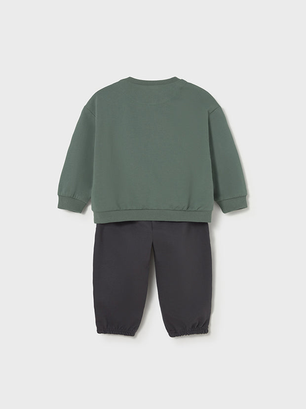 Mayoral Toddler Boy Green Car Outfit Set (12M-4Y)