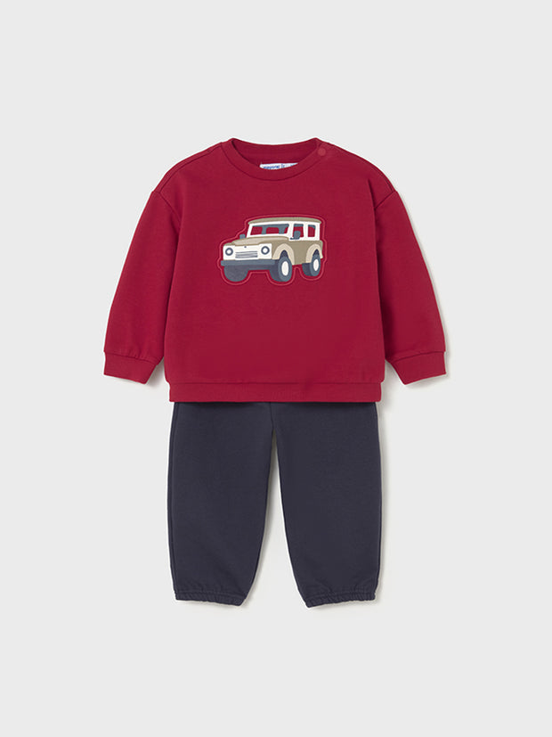 Mayoral Toddler Boy Red Car Outfit Set (12M-4Y)