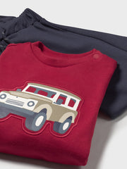 Mayoral Toddler Boy Red Car Outfit Set (12M-4Y)
