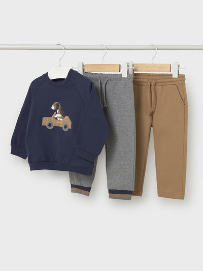 Mayoral Toddler Boy Beige Car Outfit Set (12M-4Y)