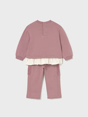 Mayoral Toddler Girl Pink Bear Tracksuit (12M-4Y)