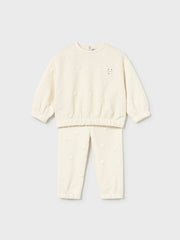 Mayoral Toddler Girl Cream Padded Tracksuit (12M-4Y)
