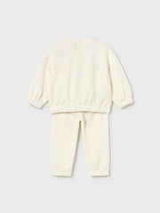 Mayoral Toddler Girl Cream Padded Tracksuit (12M-4Y)