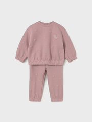 Mayoral Toddler Girl Pink Padded Tracksuit (12M-4Y)