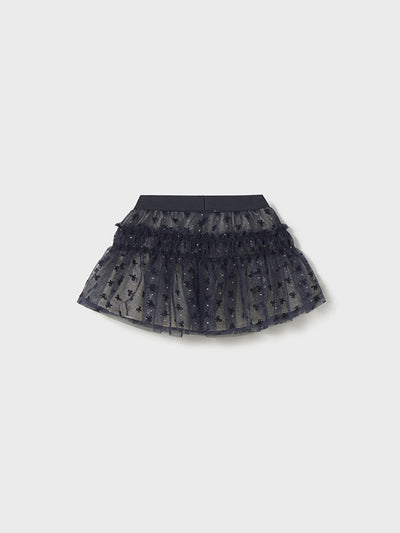 Mayoral Toddler Girl Navy Tulle Skirt (12M-4Y)