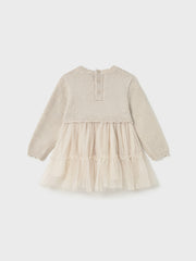 Mayoral Toddler Girl Knitted Tulle Dress (12M-4Y)