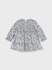 Mayoral Toddler Girl Blue Floral Dress (12M-4Y)