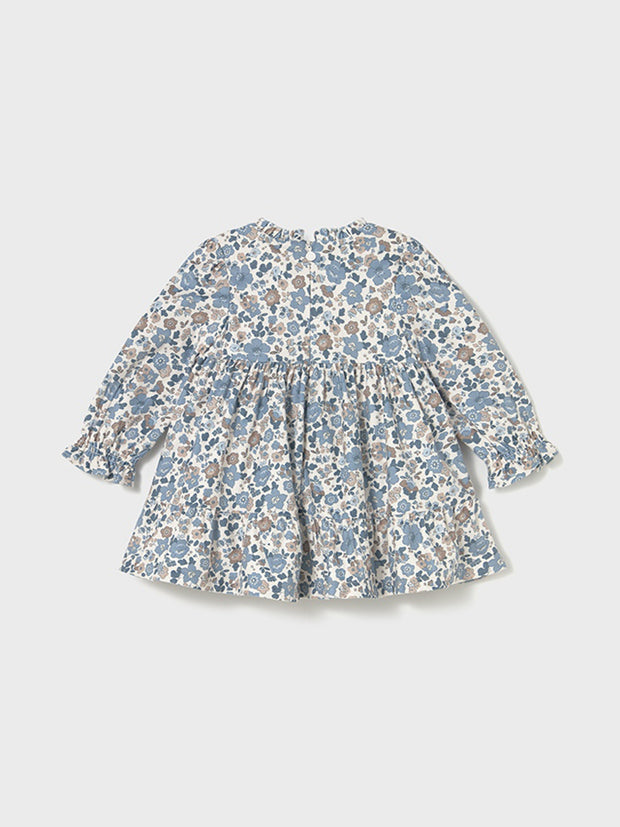 Mayoral Toddler Girl Blue Floral Dress (12M-4Y)