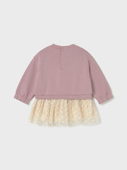 Mayoral Toddler Girl Pink Star Jumper Dress (12M-4Y)