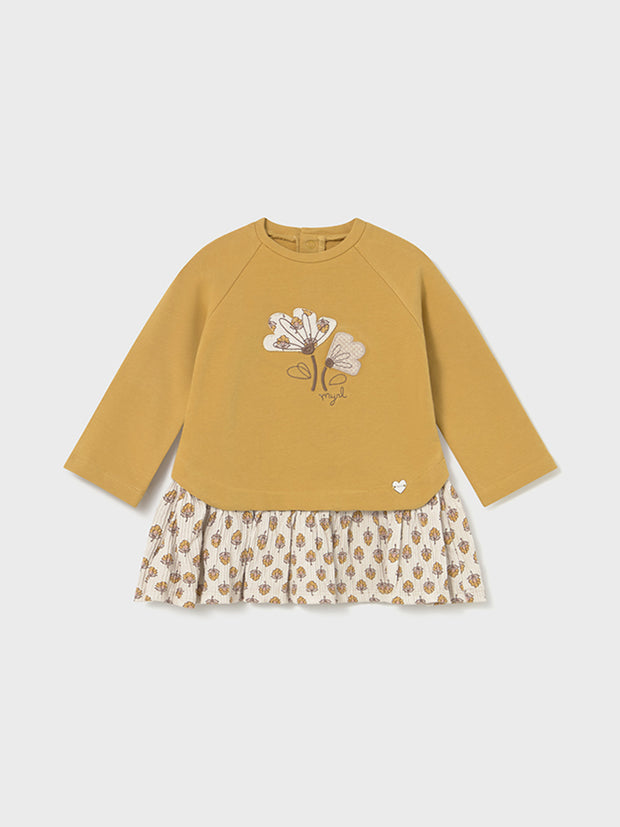 Mayoral Toddler Girl Yellow Floral Dress (12M-4Y)