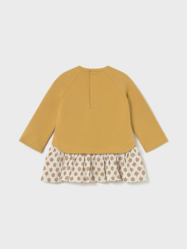 Mayoral Toddler Girl Yellow Floral Dress (12M-4Y)
