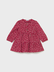 Mayoral Toddler Girl Red Polka Dot Dress (12M-4Y)