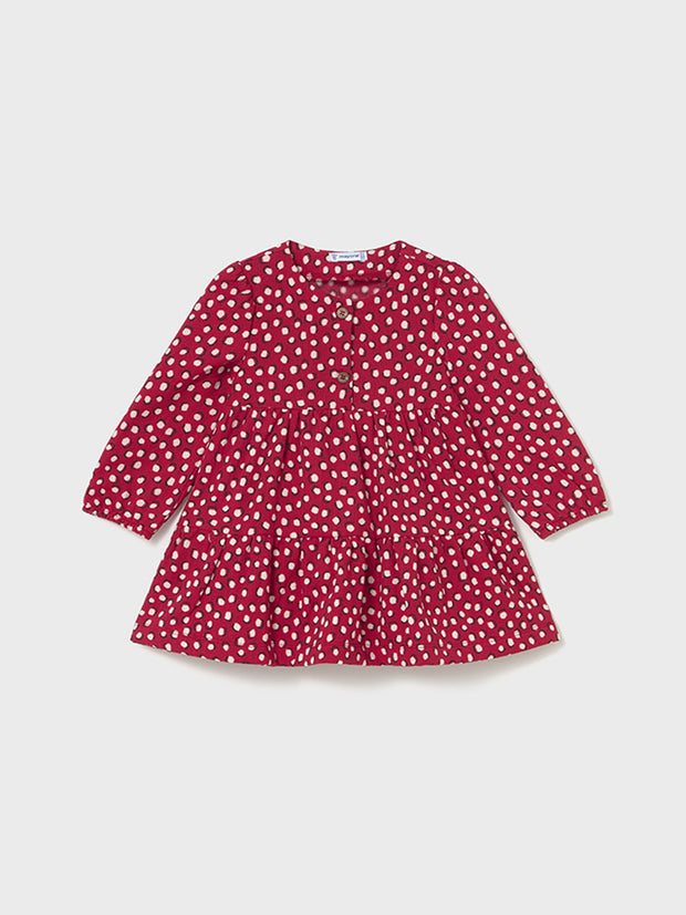 Mayoral Toddler Girl Red Polka Dot Dress (12M-4Y)