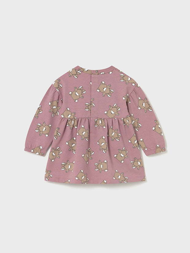 Mayoral Toddler Girl Pink Bear Dress (12M-4Y)