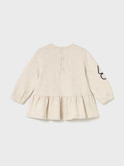 Mayoral Toddler Girl Cream Flower Dress (12M-4Y)