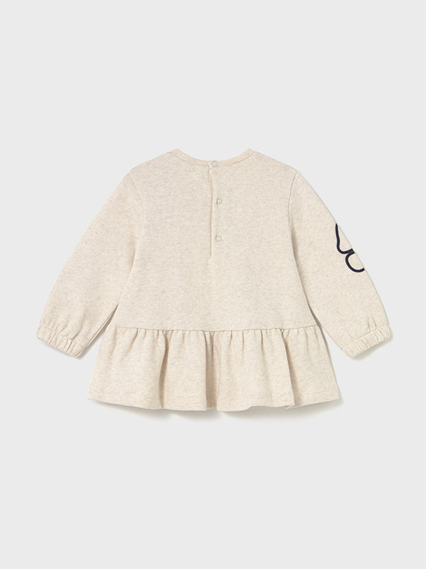 Mayoral Toddler Girl Cream Flower Dress (12M-4Y)