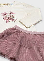 Mayoral Toddler Girl Pink Floral Outfit Set (12M-4Y)