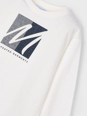 Mayoral Junior Boy Long Sleeve Graphic Top (3Y-8Y)