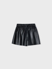 Mayoral Junior Girl Black Pleated Shorts (3Y-8Y)