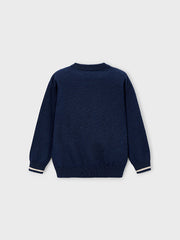 Mayoral Junior Boy Navy Baseball Jumper (3Y-8Y)