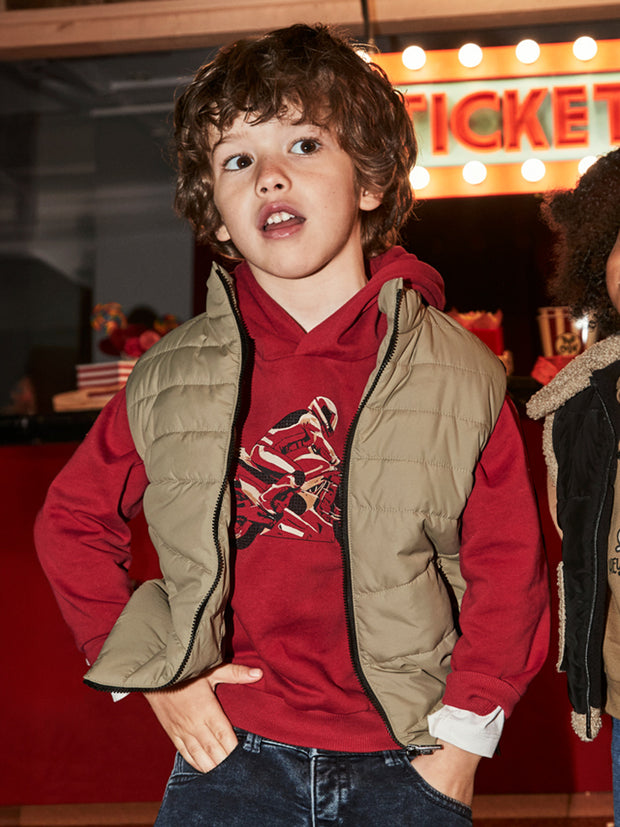 Mayoral Junior Boy Beige Gilet (3Y-8Y)