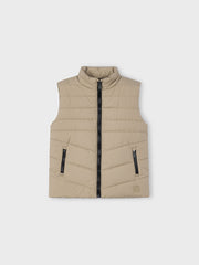 Mayoral Junior Boy Beige Gilet (3Y-8Y)