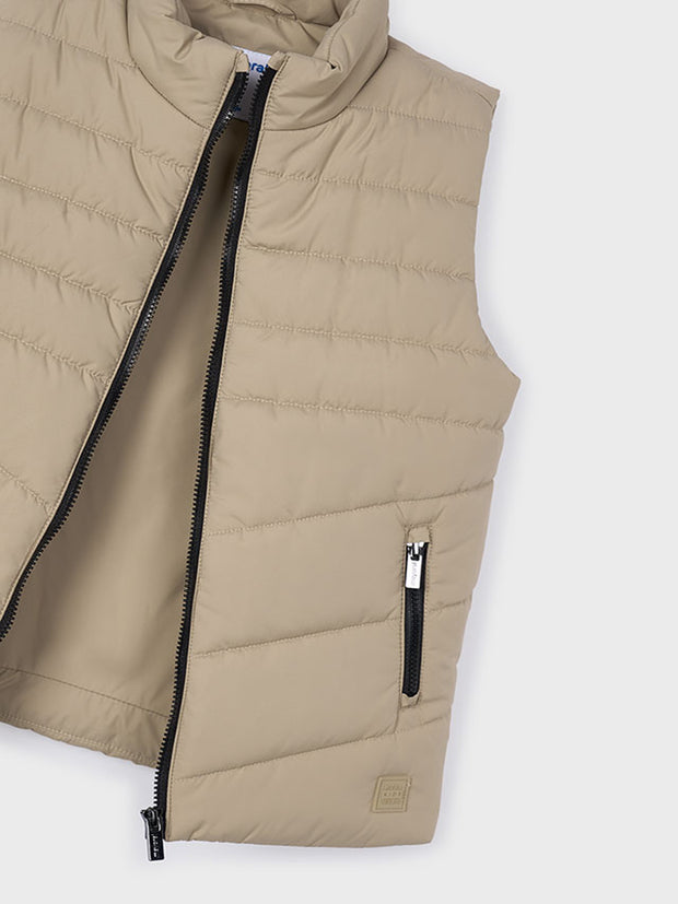 Mayoral Junior Boy Beige Gilet (3Y-8Y)