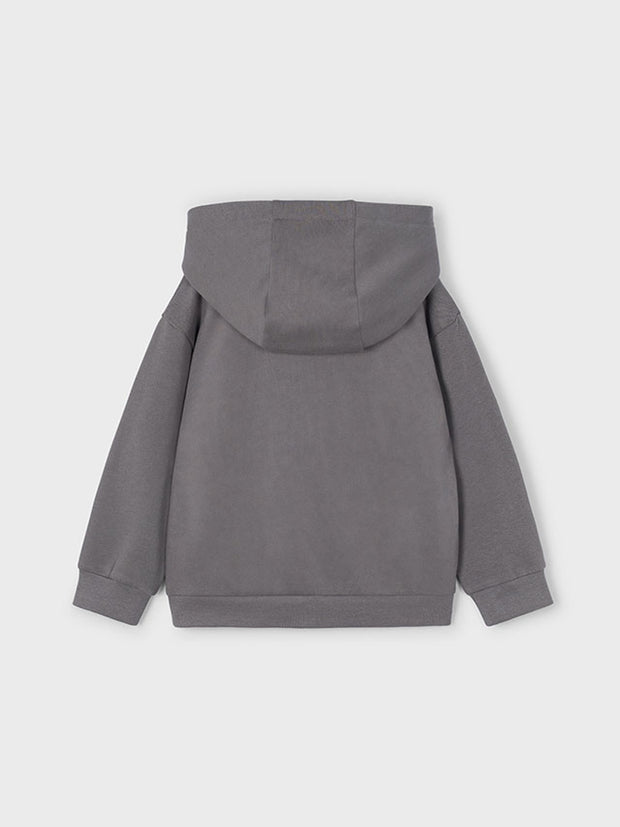 Mayoral Junior Boy Grey Dinosaur Hoodie (3Y-8Y)