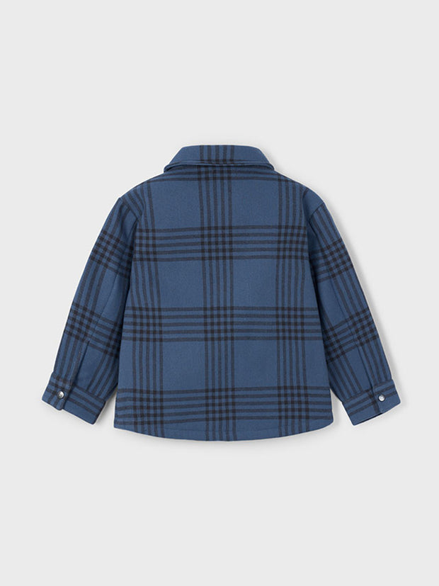 Mayoral Junior Boy Navy Flannel Jacket (3Y-8Y)