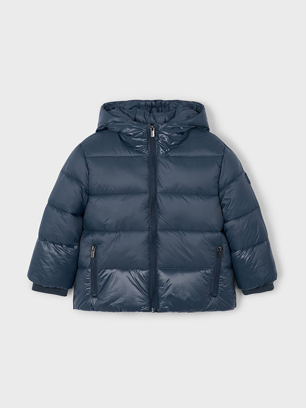 Mayoral Junior Boy Navy Glossy Jacket (3Y-8Y)